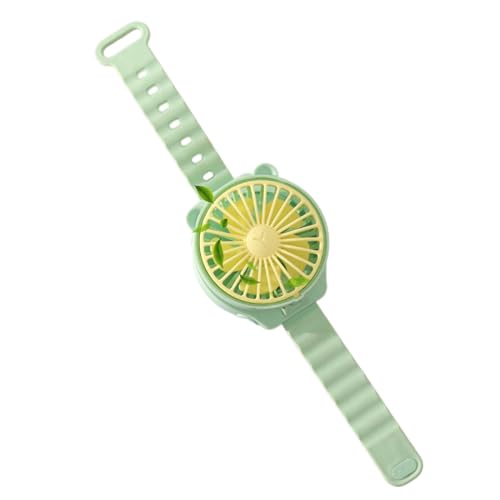 GTFYUDGH Mini Ventilator Uhr - Tragbarer Kompaktlüfter - Hands-Kühlung Für Kinder, Schüler, Zuhause & Reisen Tragbarer Luftkühler