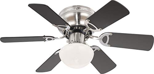 Deckenventilator mit Beleuchtung und Zugschalter Ventilator Globo UGO 0307 / 034007