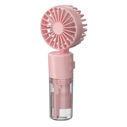 Tragbarer Kühl-Nebellüfter – tragbarer Ventilator, faltbar, mit Sprühfunktion | Elektrischer Wassersprühventilator mit 4 Windgeschwindigkeiten für Aktivitäten