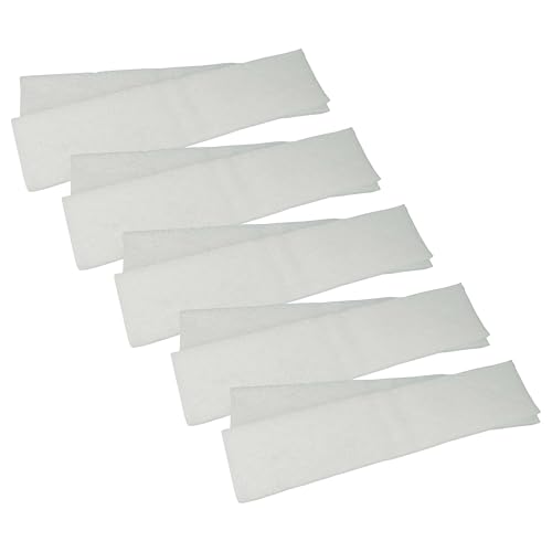 vhbw 10x Luftfilter G4 Ersatz für Helios 9638 für Lüfter, Badlüfter, Ventilator, Lüftungsgerät - Weiß