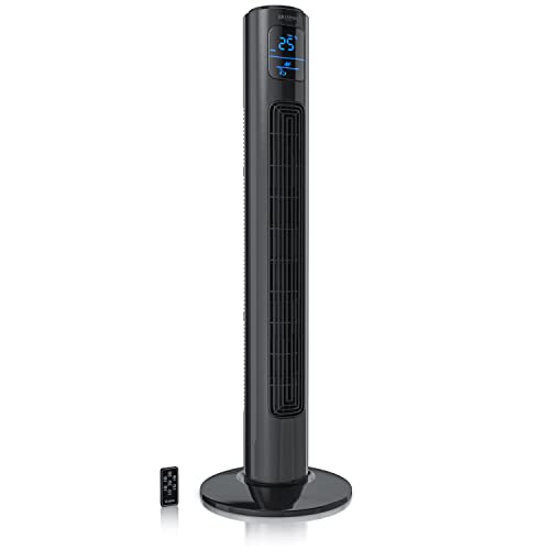 Brandson   ECO Turmventilator Silent DC Motor   Preisträger 2025 12 Geschwindigkeiten     Timer   inkl. Fernbedienung – sehr leise   energiesparend