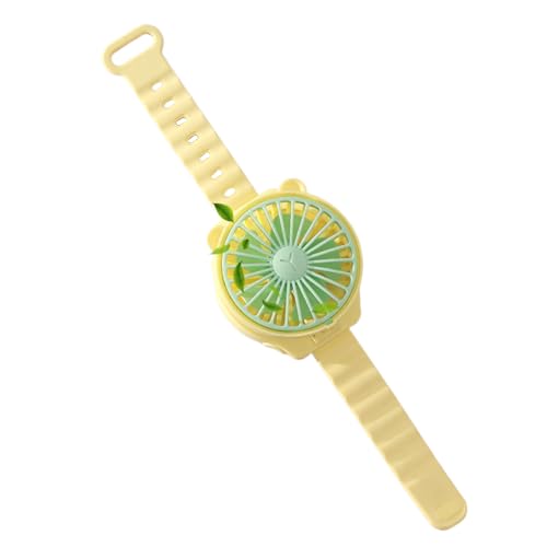 Mini Ventilator Uhr,Tragbarer Kompaktlüfter | Stylishes Kühlsystem Für Kinder, & Mädchen, Schüler – Freihändige Luftkühlung Für Zuhause, Unterwegs, Drinnen Und Draußen