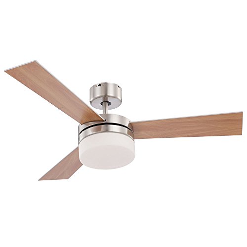    Decke Licht   3 Flügel Beidseitig Montierbar   Deckenlampe Lüfter Schlafzimmer 3 Stufen   Durchmesser 105 cm