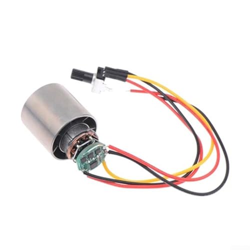 PETSTIBLE Rohrventilator mit hocheffizienter bürstenloser Motor, bürstenloser Niederspannungskanalventilator, 5 A, Motorgebläse, DC 12 V, 24 V, bietet effiziente Kühlung und Luftstrom (DC 7–24 V)