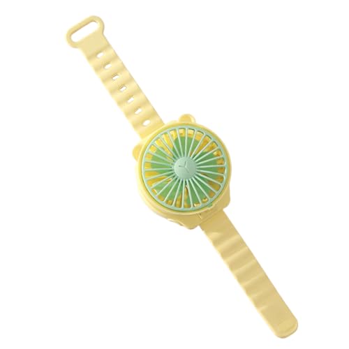 Generisch Tragbarer Ventilator | Tragbare Mini-Lüfteruhr | Hands-Kühlung Für Kinder, Schüler, Zuhause & Reisen Tragbarer Luftkühler