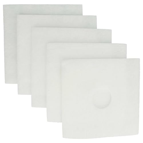 vhbw 5x Luftfilter kompatibel mit Helios ELS-VEZ 60, ELS-VEZO 100, ELS-VEZ 60/30 S, ELS-VEZ 60/30 Lüfter, Badlüfter, Ventilator, Lüftungsgerät