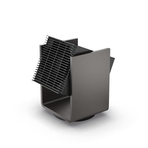 Stadler Form Ventilator & Heizlüfter Alex, mit 3D-Oszillation, 4 Leistungsstufen im Ventilator-Modus, 2 Leistungsstufen im Heiz-Modus, bis 8 m Winddistanz und Fernbedienung, schwarz
