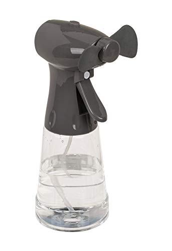  Sprühflasche, ca. 22 cm, aus Kunststoff, batteriebetrieben, 2 farbig sortiert