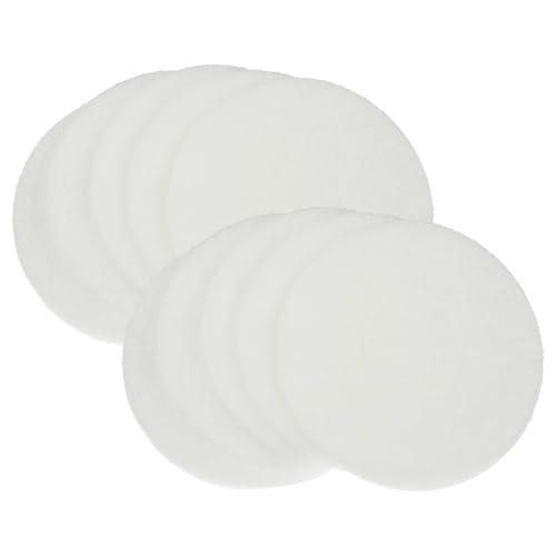 vhbw 10x Luftfilter G3 kompatibel mit Helios KWL 45-160, EC 45 Lüfter, Badlüfter, Ventilator, Lüftungsgerät - Weiß