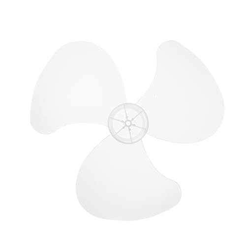 14,15 Zoll 3 Blätter Ständer, Kunststoff Lüfterflügel Ersatz Lüfterflügel Standventilator Haushaltsventilatoren Stehende Ventilatorflügel Ersatzventilator Aus Kunststoff Weiße