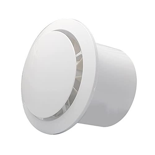 Abluftventilator Fernbedienung Zwei-Wege-Auspuffventilator 6  Badezimmer-Ventilator mit Tragkugel-Motor-Decken-Saugventilat or für Badezimmerdecke, weiß, 40w, 310m³ / h für Bad, WC und Küche Badezimmer