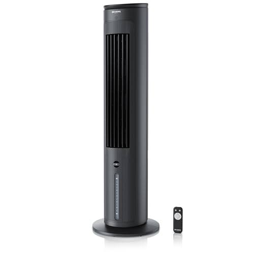 Brandson   Turmventilator Wasserkühlung   Preisträger 2025   Verdunstungskühler   Luftkühler     mobile Klimaanlage ohne Abluftschlauch   leise   4,6 L Wassertank