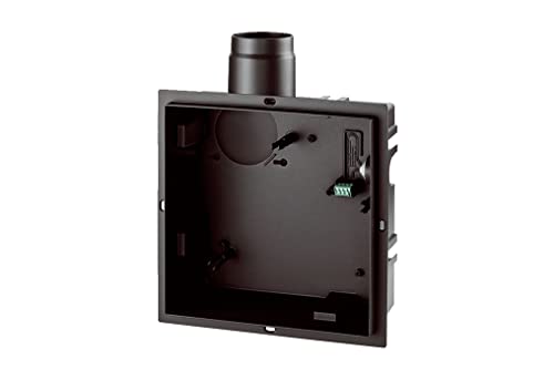 Original GH Unterputzgehäuse für Bad, Küche, Mehrfamilienhaus etc., Art. Nr. 0084.0350 von, Mit umbaubarem Kunststoffstutzen zur Aufnahme des Ventilatoren Einsatz EC, Zweitanschluss für WC