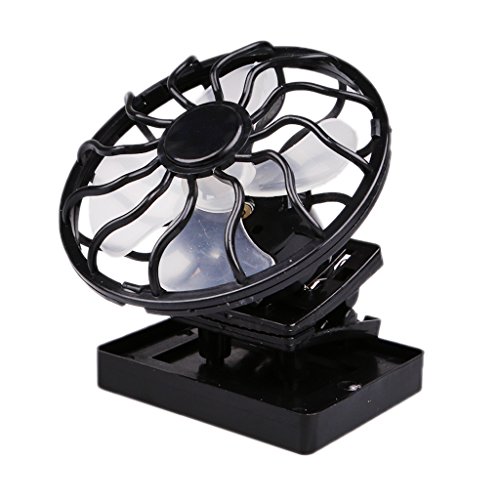 LOVIVER Solar Ventilator Mit Mini Solarzelle Solarlüfter Solar Fan