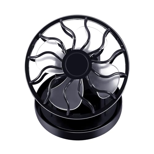 Baoblaze Tragbarer Solarbetriebener zum Anklipsen der Kappe, Mini für Outdoor Aktivitäten, Golfen/Camping/Grillen/Kinderwagen