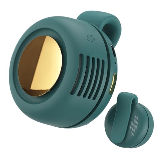 Generisch Klemmventilator - 3 Geschwindigkeitsstufen Einstellbar Clip Fan | Rotorlos Leise Taillenfächer | Clip-onn Hängender Ventilator Für Camping, Büro, Reisen Und Outdoor