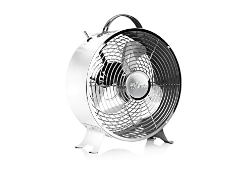 Tristar Ventilator Durchmesser 25 cm - 2 einstellbare Leistungsstufen, 1 Stück, white, VE-5967