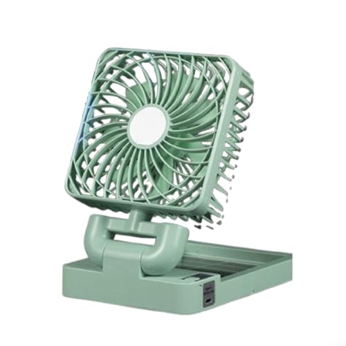 BlissfulAbode Solar-Auto-Ventilator, 12/24 V, 360 ° verstellbar, USB-betrieben, 3 Geschwindigkeitsstufen, geräuscharmer Betrieb für Auto, Armaturenbrett, Heimbüro, Grün 1