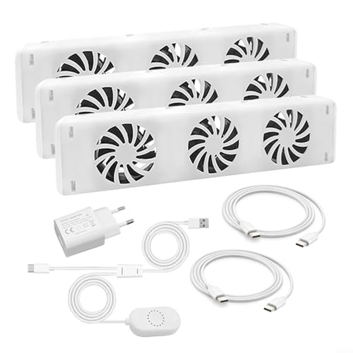 HEIBTENY Heizungsventilator - Lüfter Kühlerlüfter - Smart Booster Fan - unter Heizkörper montieren - Frei Stehend - CE-, ERP-, ROHS- und REACH-Zertifizierung