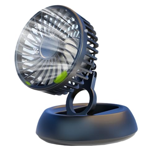Autoventilatoren, die kalte Luft blasen, tragbarer Autoventilator | Einzelkopf -Autokühler - Leistungsstarke 3 Geschwindigkeiten, Klappkühlventilator für -Dash, USB -Antrieb für Fahrzeug, Van, LKW, SU